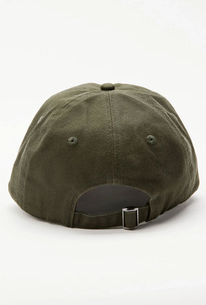 Back image of the Logo baseball cap in khaki, by brand Lindbergh