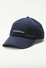 Image of LOGO BASEBALL CAP in navy, by brand LINDBERGH