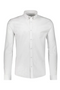 Front image of the Oxford superflex l/s shirt in white, by brand Lindbergh