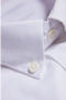 Detail image of the Oxford superflex l/s shirt in white, by brand Lindbergh