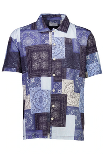 Paisley aop s/s shirt of the Paisley aop s/s shirt in paisley aop s/s shirt, by brand Lindbergh
