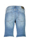Back image of the Superflex denim shorts in dark denim, by brand Lindbergh