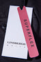 Detail image of the Superflex relaxed fit chino pants in black, by brand Lindbergh