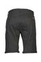 Back image of the Superflex relaxed fit chino shorts in black, by brand Lindbergh
