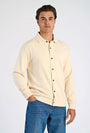 Image of LINDBERGH SWEAT CARDIGAN in beige, by brand LINDBERGH