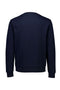 Back image of the Lindbergh sweatshirt in navy, by brand Lindbergh