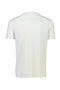 Back image of the Embroidery ss tshirt in off white, by brand Lindbergh