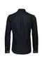 Back image of the Oxford superflex ls shirt in black, by brand Lindbergh