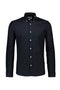 Front image of the Oxford superflex ls shirt in black, by brand Lindbergh