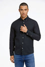 Image of OXFORD SUPERFLEX LS SHIRT in black, by brand LINDBERGH
