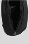 Front detail image of the Lyle and scott sling bag in black, by brand Lyle and scott