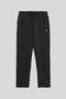 Front image of the Lyle and scott straight leg jogger in black, by brand Lyle and scott