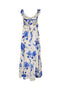 Back image of the Hyaci s/l frill long dress in white, by brand Only
