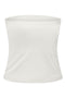 Back image of the Kiss s/l tube top in off white, by brand Only