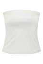 Image of KISS S/L TUBE TOP in off white, by brand ONLY