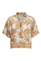 Front image of Lizzy s/s shirt in off white, by brand Only
