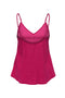Back image of the Madeli oaklyn strap top in fuschia, by brand Only