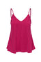 Front image of the Madeli oaklyn strap top in fuschia, by brand Only