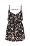Back image of the Nova life meyer playsuit in black, by brand Only