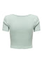 Back image of the Only betty s/s top in mint, by brand Only