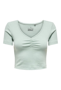 Front image of the Only betty s/s top in mint, by brand Only
