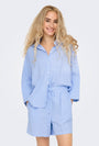 Image of AUGUSTA S/S SHIRT in light blue, by brand ONLY