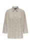 Front image of Augusta s/s shirt in stone, by brand Only