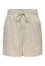 Image of AUGUSTA SHORTS in stone, by brand ONLY