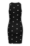 Back image  of the Fenja dress in black, by brand Only