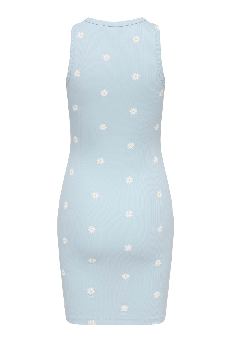 Back image  of Fenja dress in sky, by brand Only