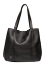 Image of ONLY LANA PU SHOPPER in black, by brand ONLY