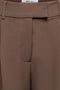 Front image of the Linda berry hw straight trousers in brown, by brand Only