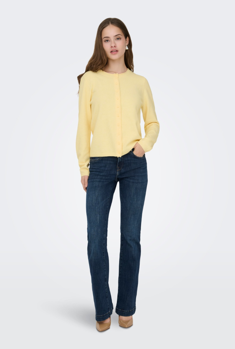 of Only loyal oneck button cardi in , by brand Only