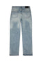 Back image of the Heaton jeans in denim, by brand Represent