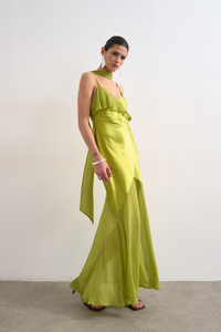 ANNIKA RUFFLE MAXI DRESS