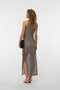 Back image of the Viola sleeveless ankle dress in black, by brand Vero moda