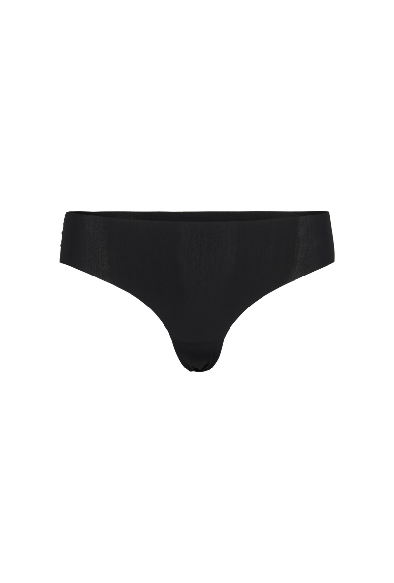 Front image  of Vero moda dikte string 3 pk in black, by brand Vero moda