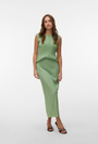 Image of MALENE ANKLE SKIRT in green, by brand VERO MODA