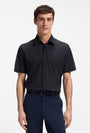 Image of AUTHENTIC TSHIRT in navy, by brand BOSS