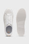 Front image of the Rhys trainers in white, by brand Boss