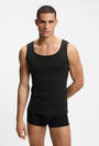 Image of RIB CLASSIC 3 PK TANK TOP in multi, by brand BOSS