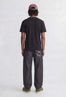 Back image of the Avery ss tshirt in black, by brand Jack&jones