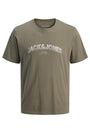Image of AVERY SS TSHIRT in olive, by brand JACK&JONES
