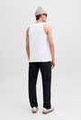 Image of JACK AND JONES BASIC TANKTOP in white, by brand JACK&JONES