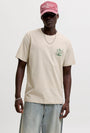 Image of BREWY SS TEE in beige, by brand JACK&JONES