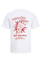 Back image of the Brewy ss tee in white, by brand Jack&jones