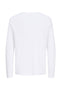 Back image of the Buster ls tee in white, by brand Jack&jones