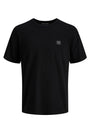 Image of CLEVELAND CREW NECK TEE in black, by brand JACK&JONES