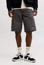 Image of COLE MATTY CARGO SHORTS in charcoal, by brand JACK&JONES