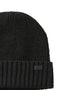 Front image of the Crush beanie in black, by brand Jack&jones